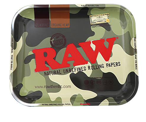 Raw Rolling Tray Camo - Medium 33cm x 27.5cm